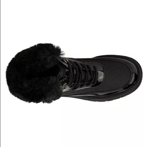 Olivia Miller Black Amanda Hiking Boot - Picture 5 of 6